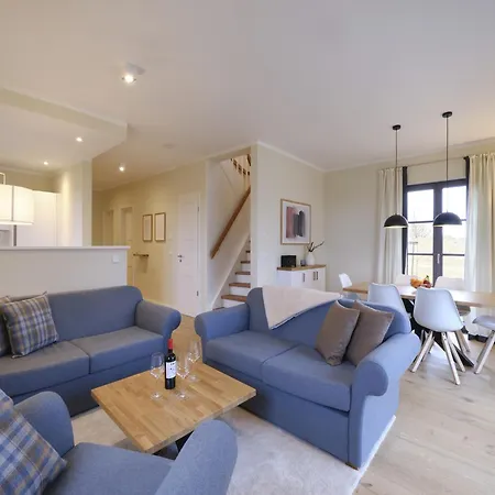 וילה Reetland Am - Premium Reetdachvilla Mit 3 Schlafzimmern, Sauna Und Kamin H08