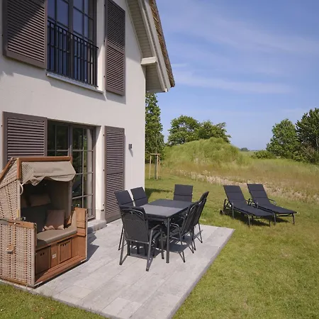 Reetland Am - Premium Reetdachvilla Mit 3 Schlafzimmern, Sauna Und Kamin H08 וילה *